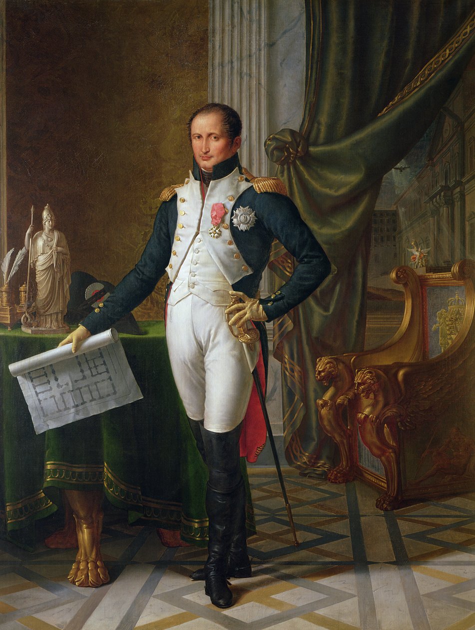 Portrét Josepha Bonaparta (1768-1844) španělského krále, 1808 od Jean Baptiste Joseph Wicar