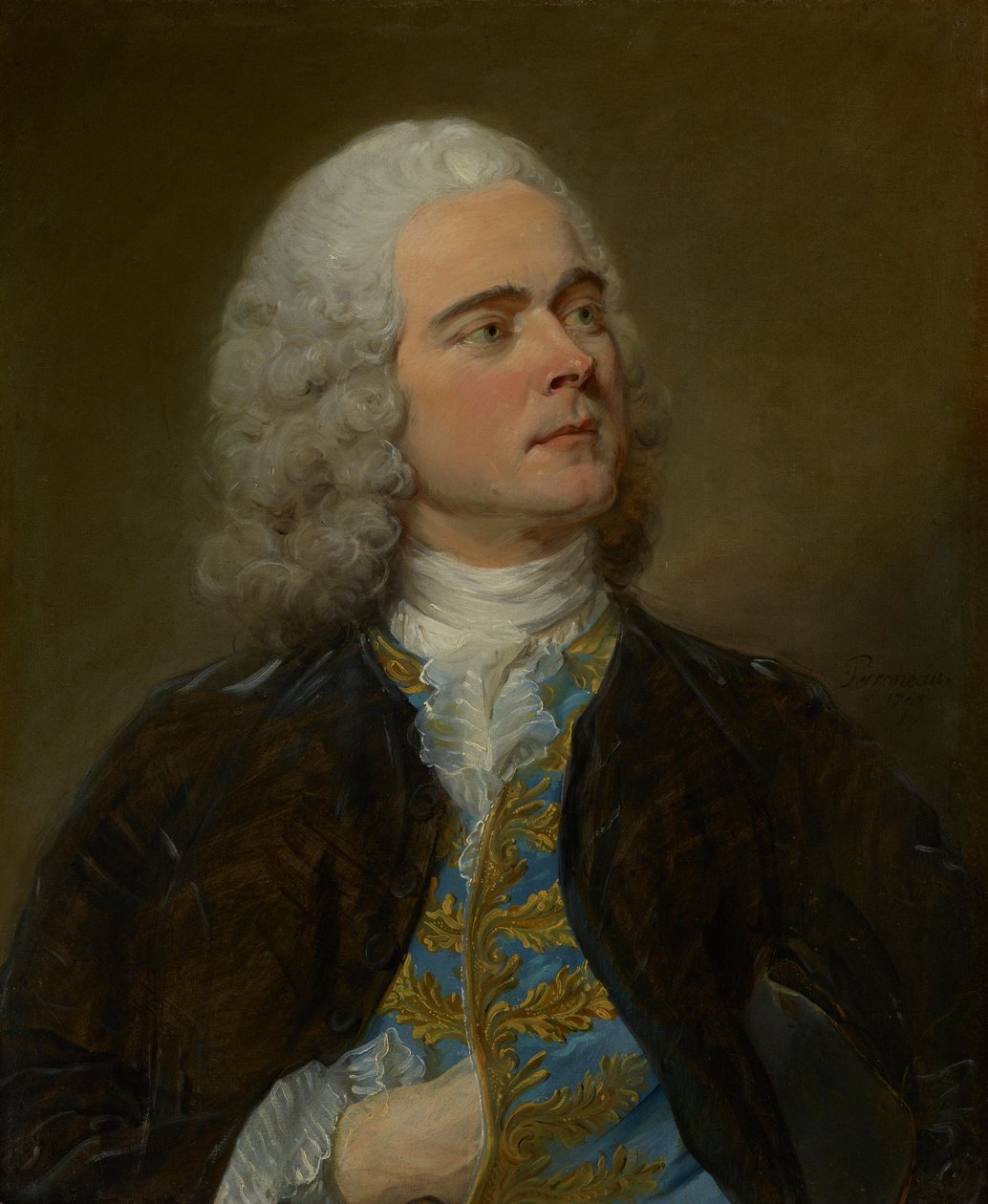 Štětec de la Grange od Jean Baptiste Perronneau