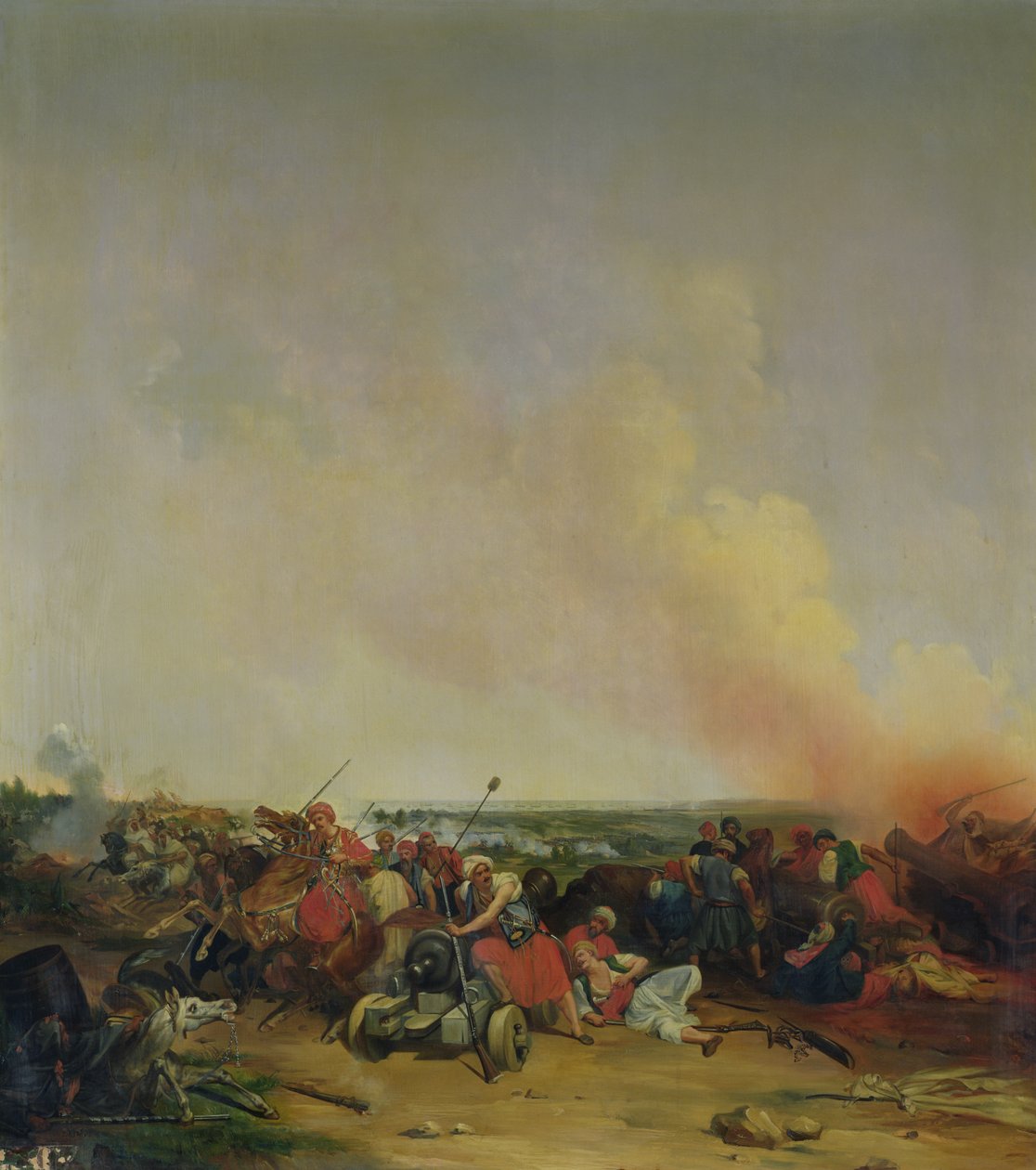 Bitva u Sidi-Ferruch, 14. června 1830 od Jean Baptiste Prudent Carbillet