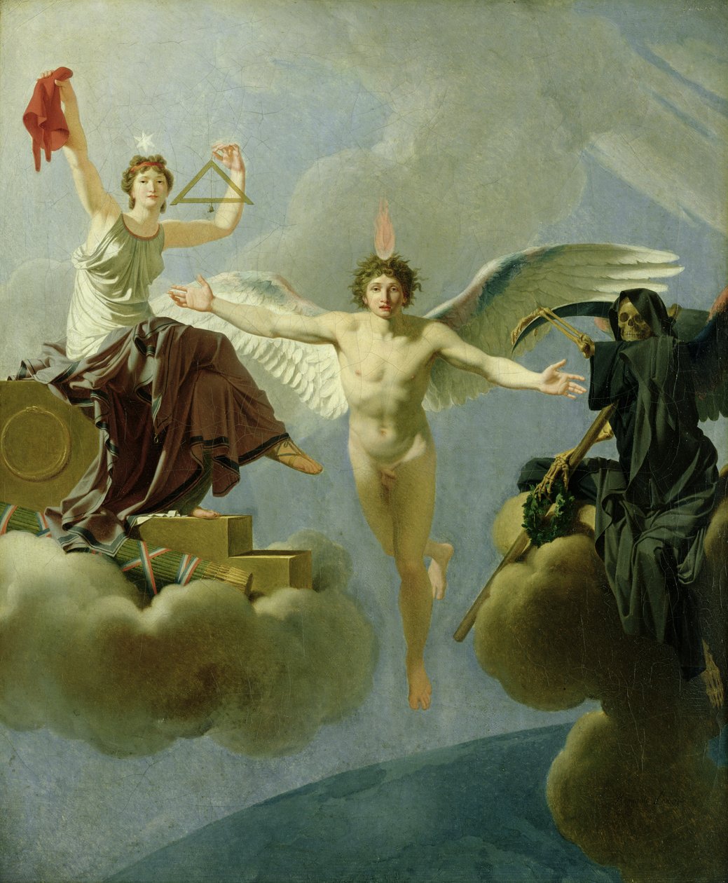 Svoboda nebo smrt, 1794-95 od Jean Baptiste Regnault