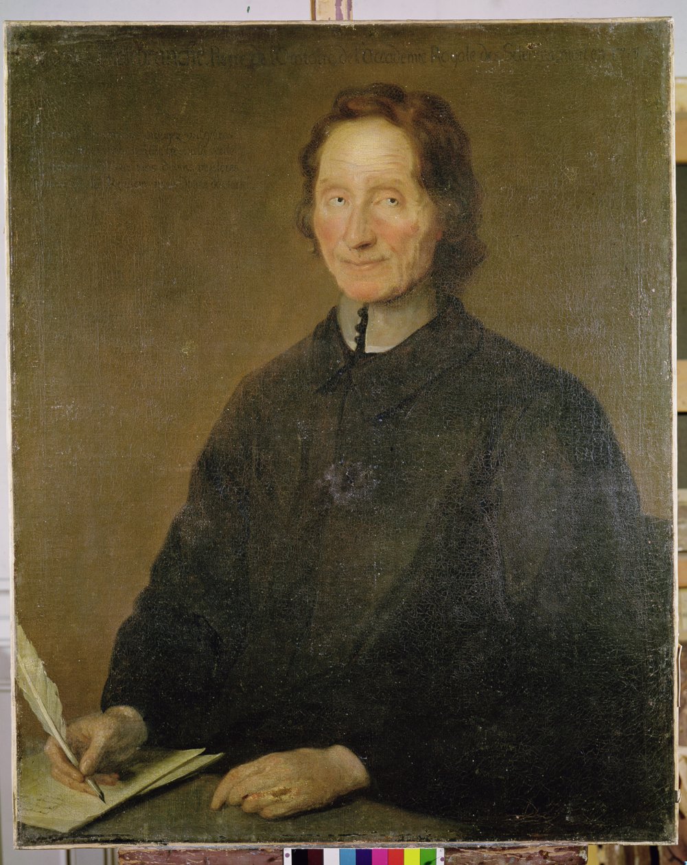 Portrét Nicolase de Malebranche (1628-1715) počátek 19. století od Jean Baptiste Santerre