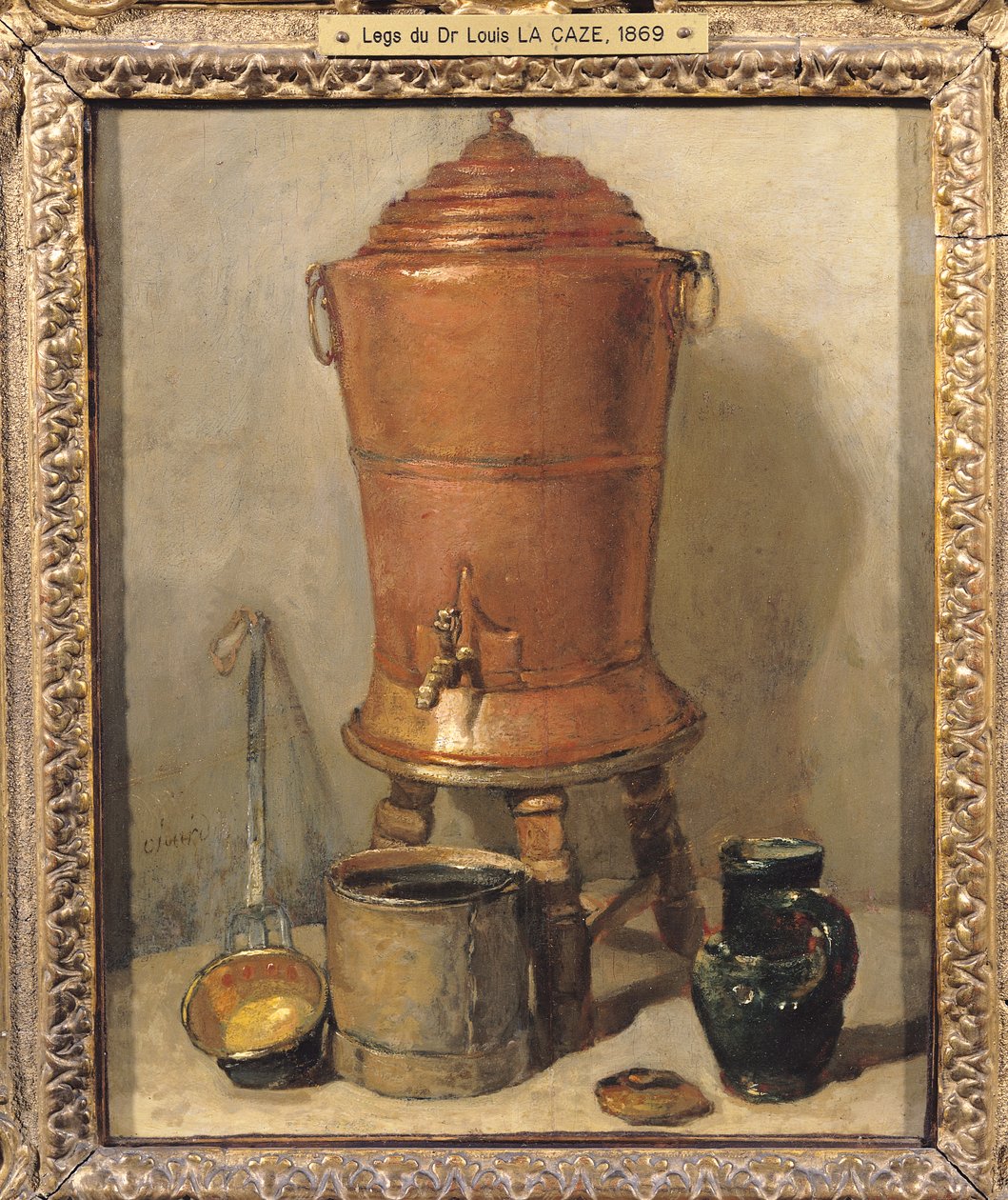 Měděná fontána na pití, c.1733-34 od Jean Baptiste Simeon Chardin