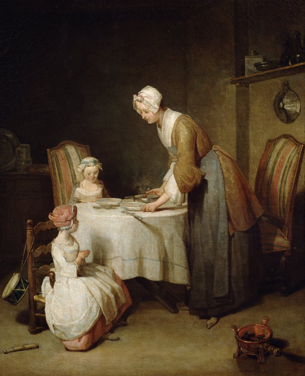 The Grace, 1740 (viz také 68348) od Jean Baptiste Simeon Chardin