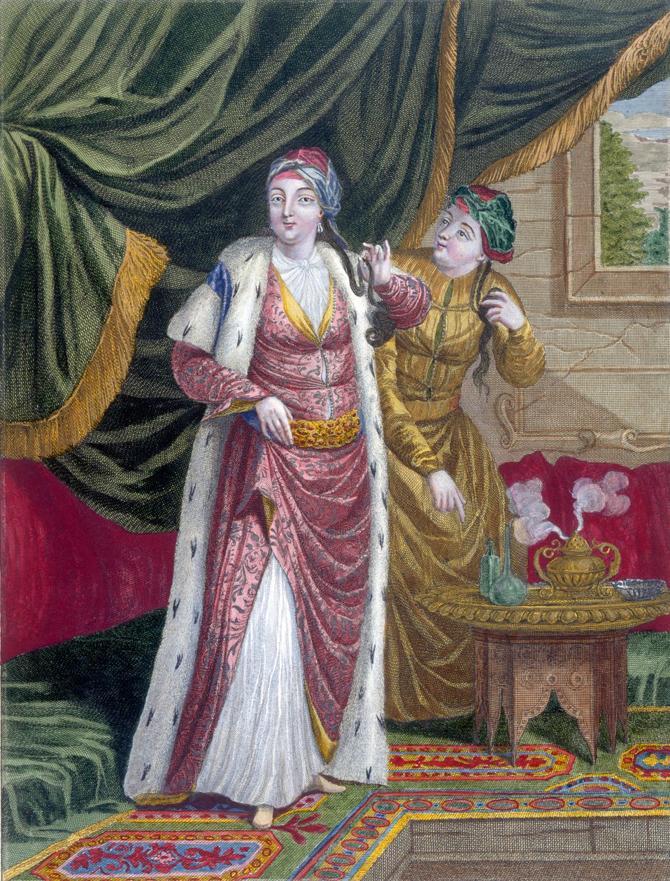 Sultana Asseki, kolem roku 1708 od Jean Baptiste Vanmour