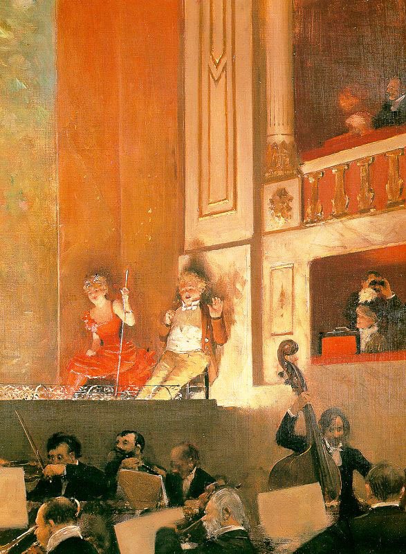 Zastoupení v Theatre des Varietes od Jean Beraud