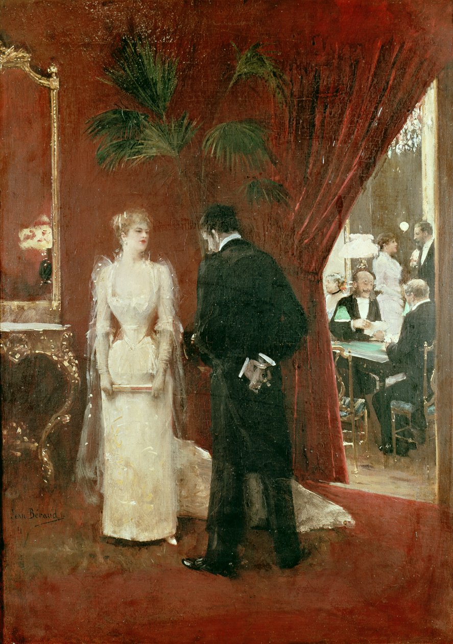 Soukromá konverzace, 1904 od Jean Beraud