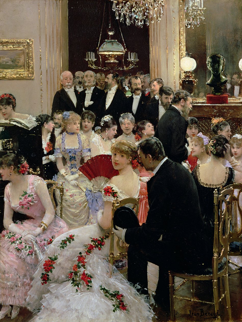 The Soiree, kolem roku 1880 od Jean Beraud