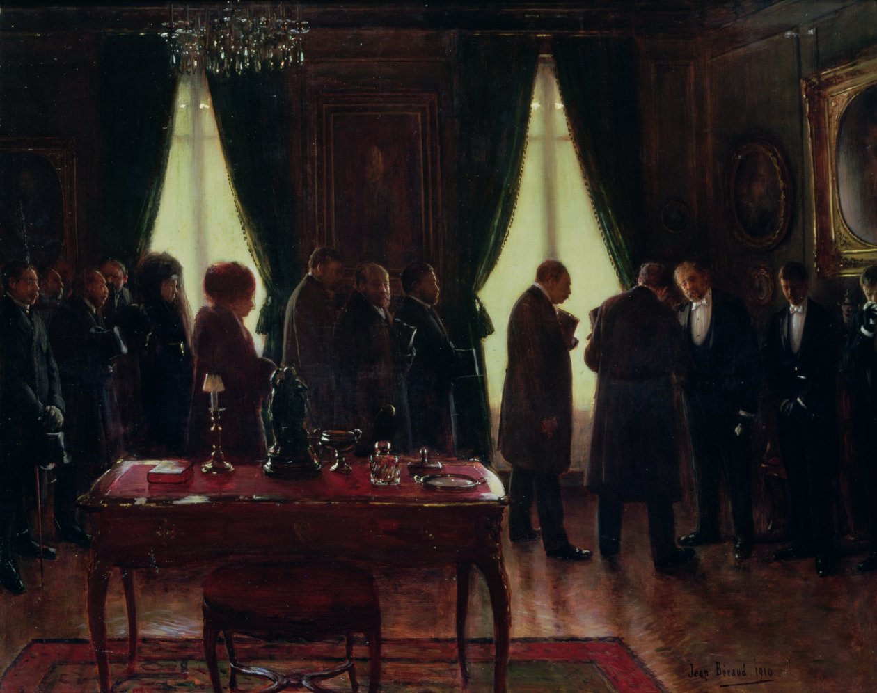 Vdovec, 1910 od Jean Beraud