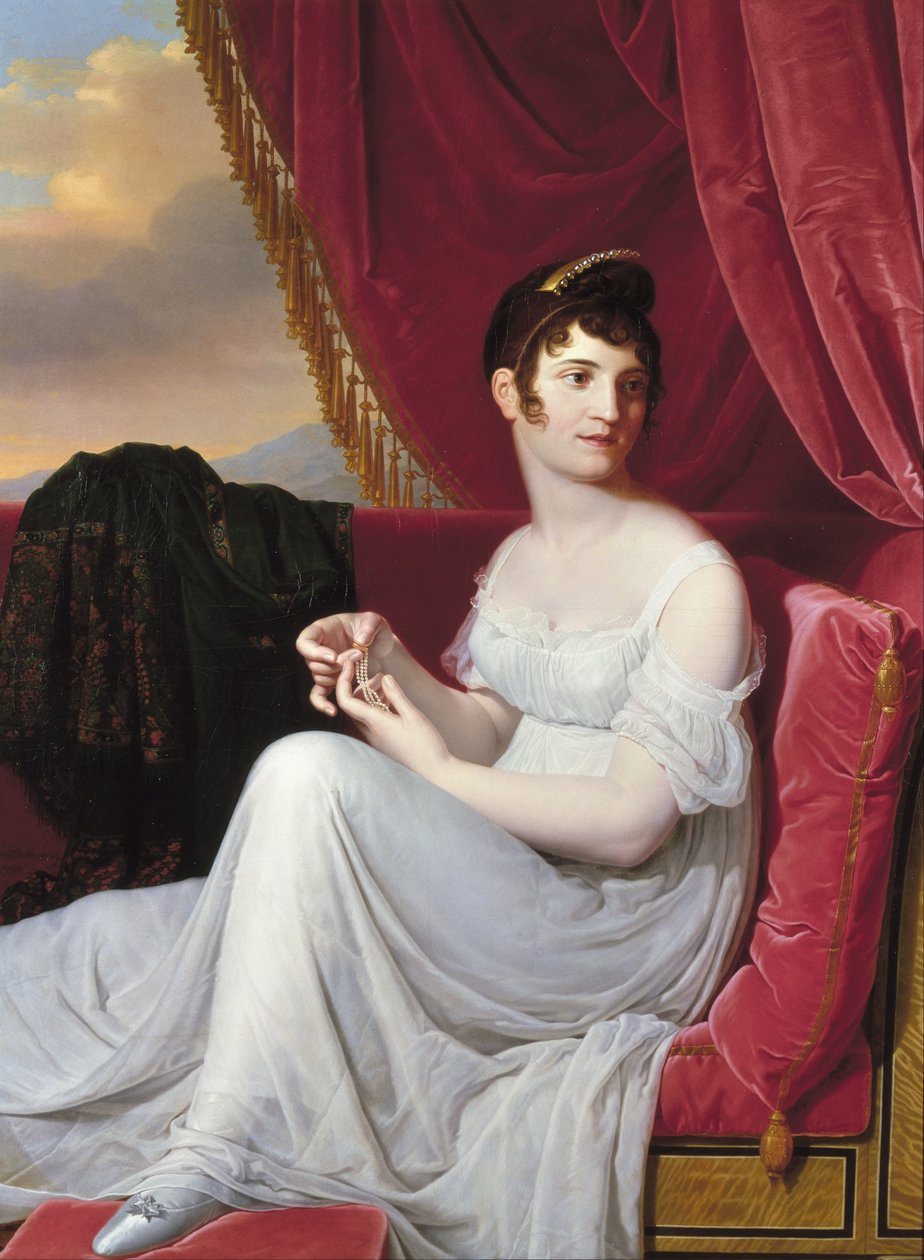 Portrét Madame Tallien od Bernard Duvivier