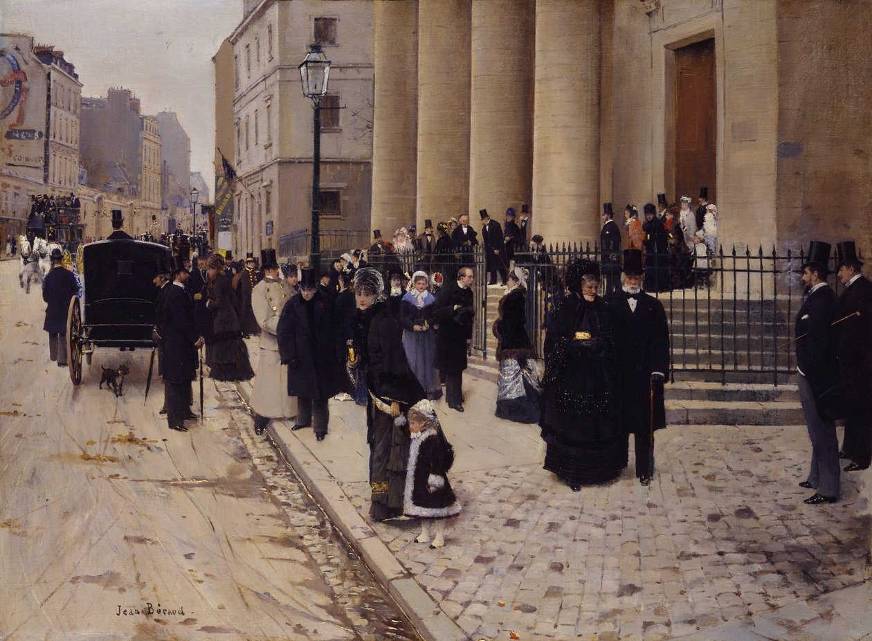 Kostel Saint-Philippe-du-Roule, Paříž od Jean Beraud