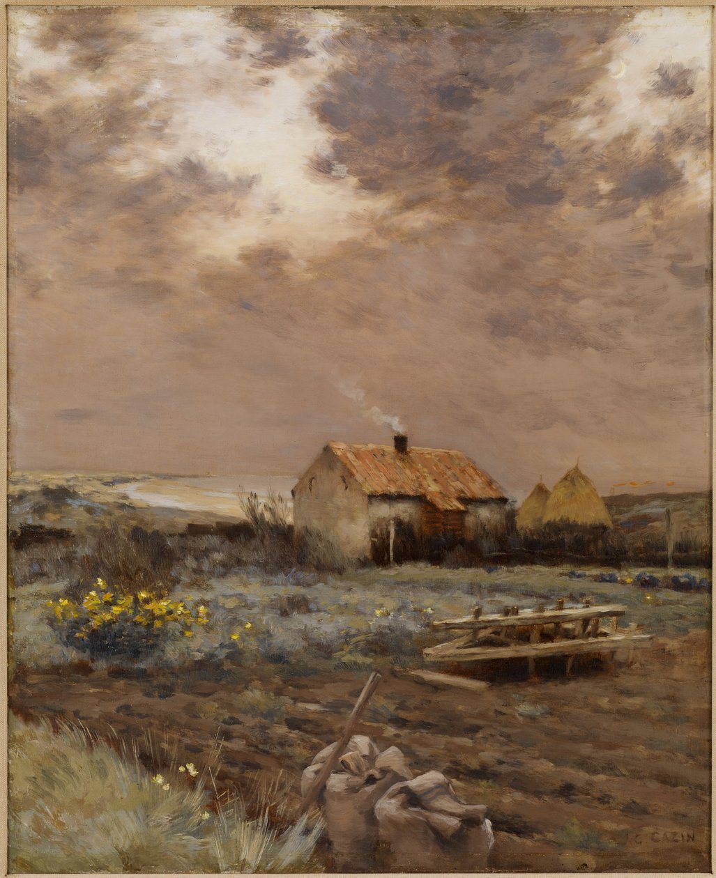 Krajina, kolem roku 1880 od Jean Charles Cazin