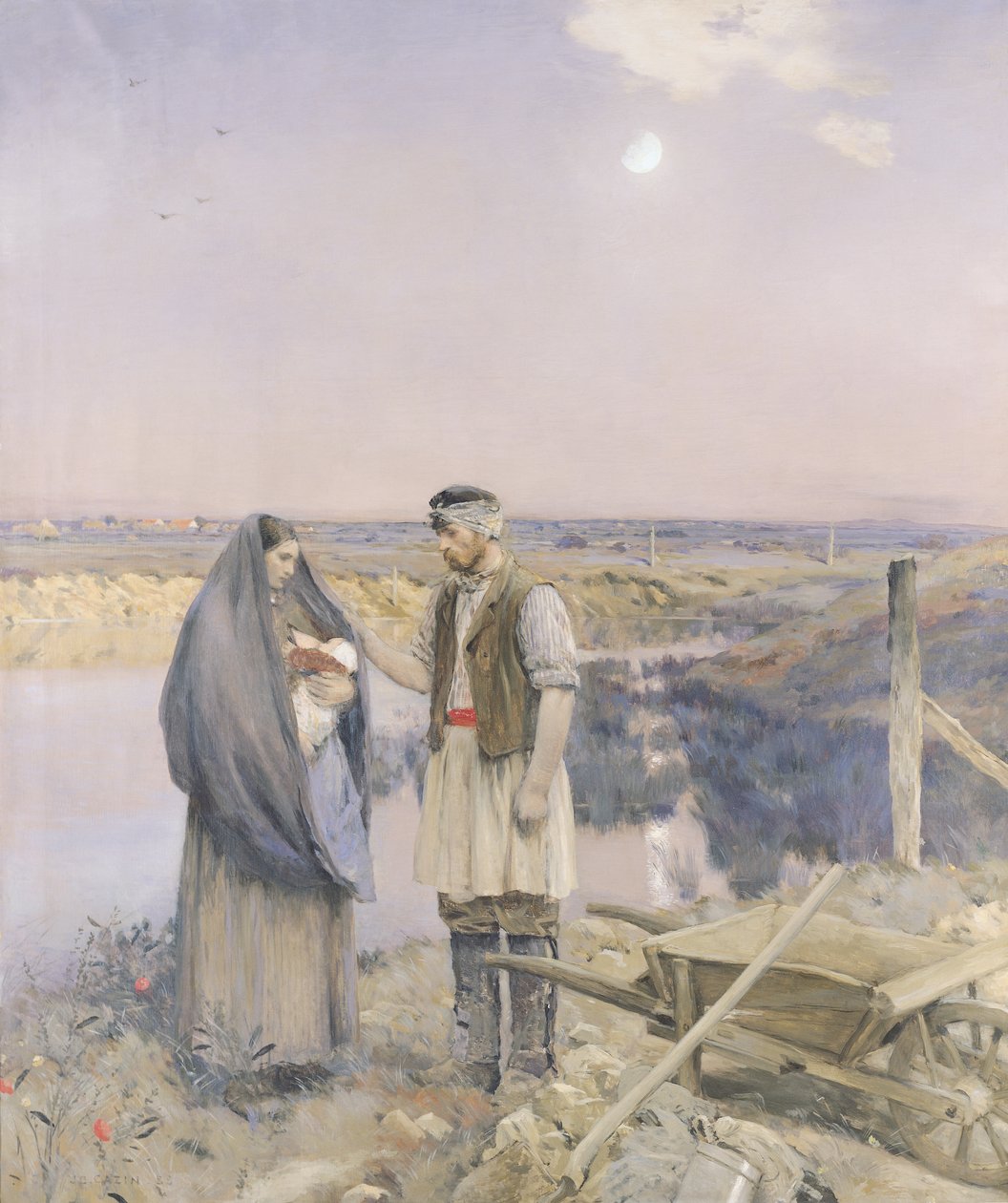Konec dne, 1888 od Jean Charles Cazin