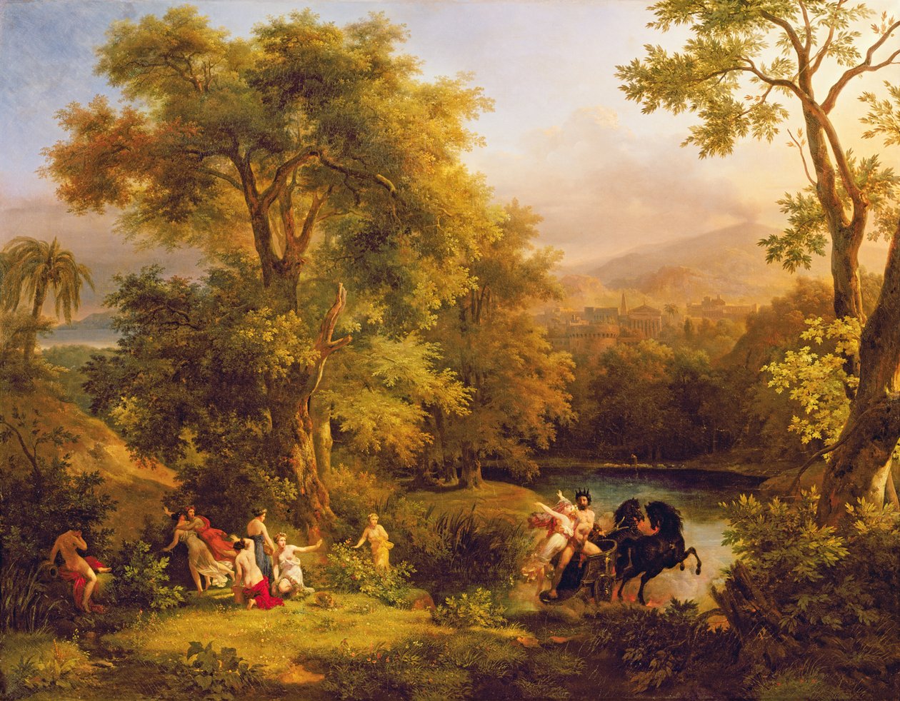 Znásilnění Proserpiny od Jean Charles Joseph Rémond