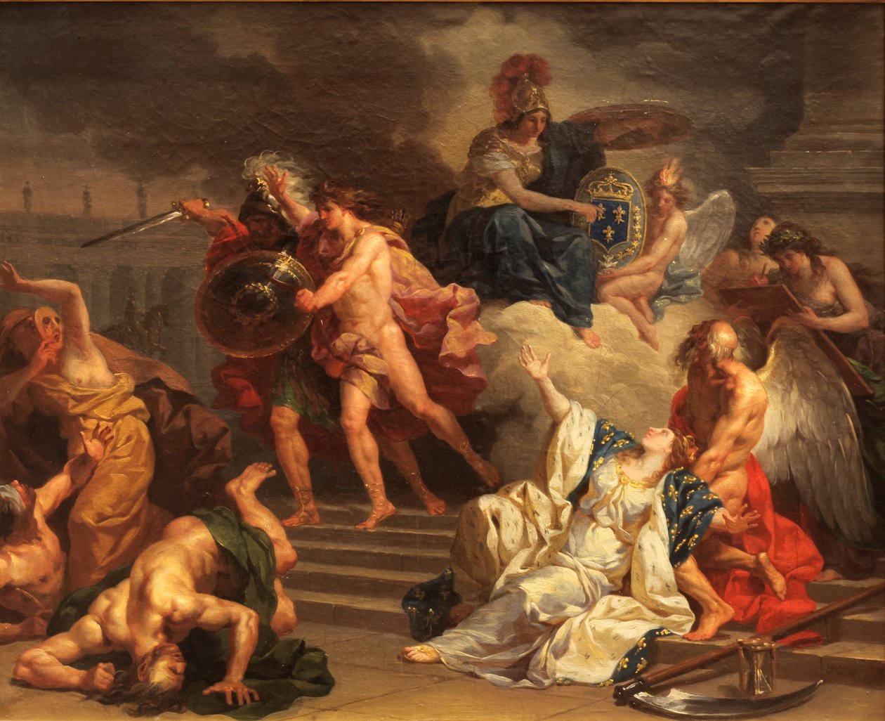 Francie vznesla čas od Jean Charles Nicaise Perrin