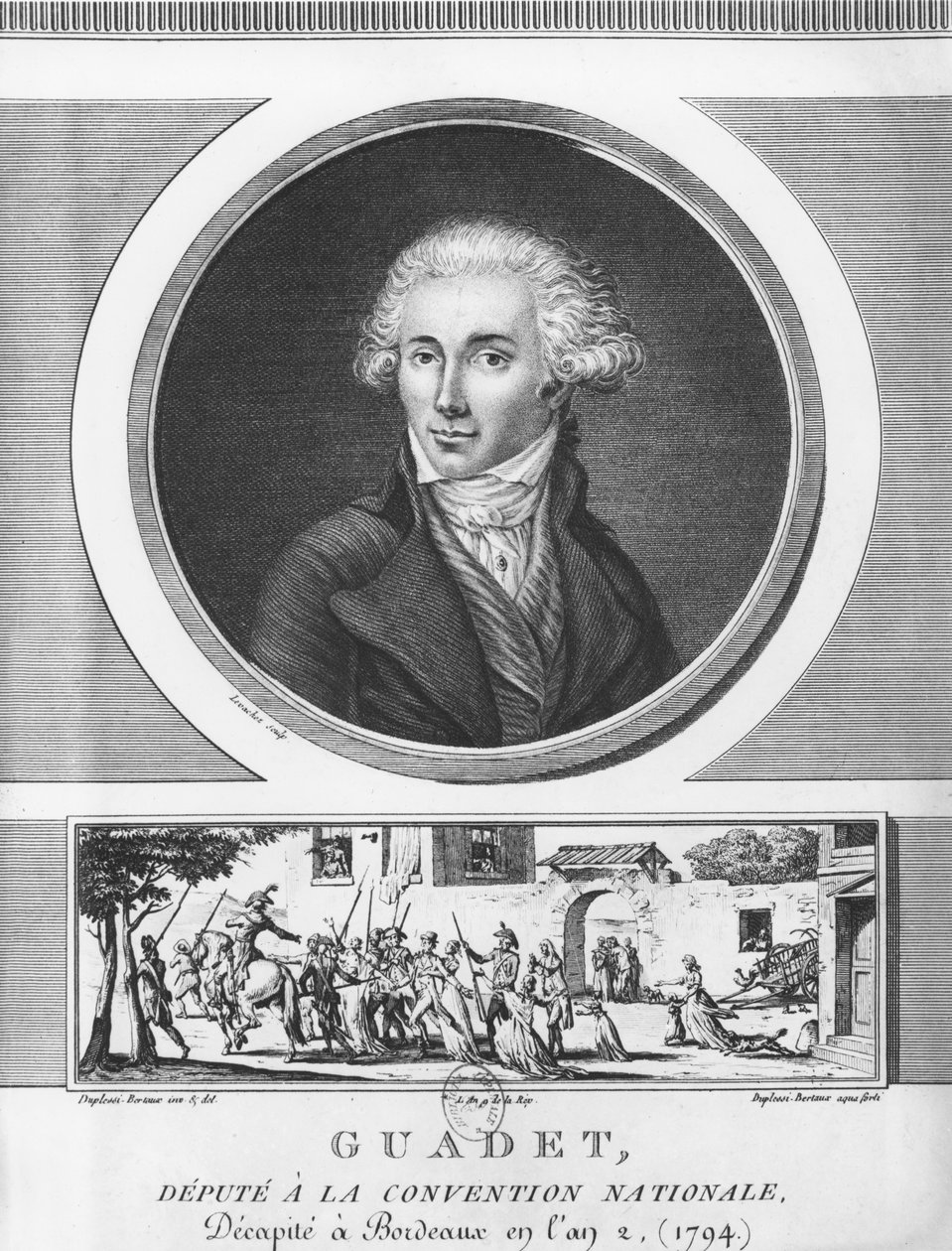 Marguerite-Élie Guadet od Jean Duplessi Bertaux