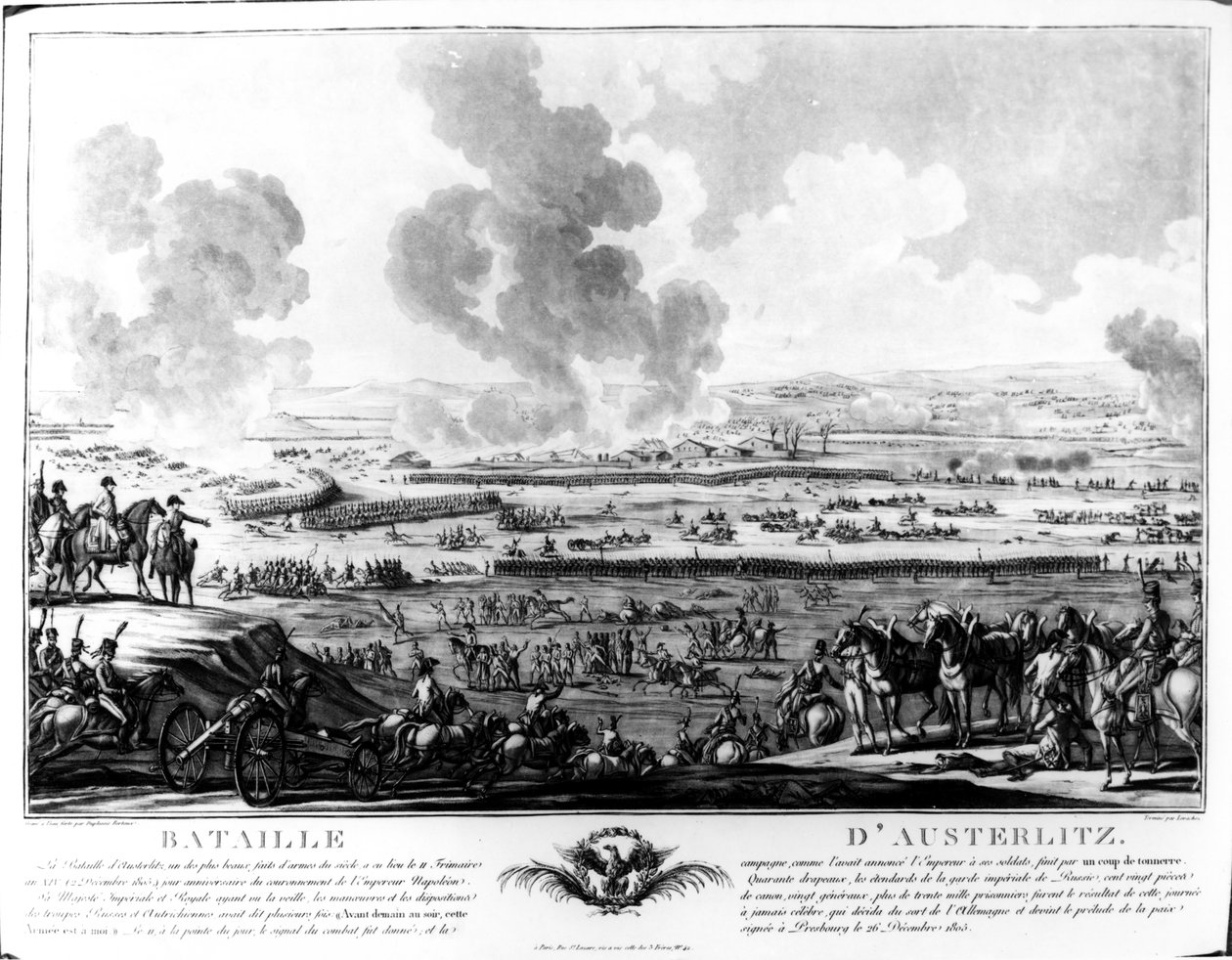 Bitva u Slavkova, 2. prosince 1805 od Jean Duplessi Bertaux