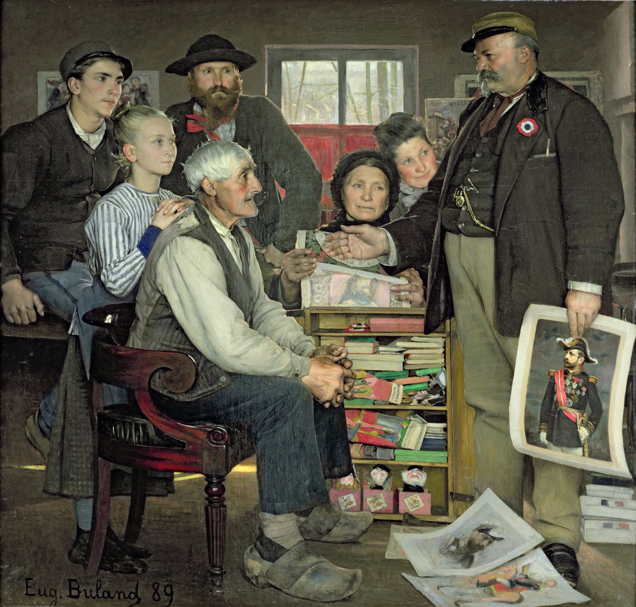 Propaganda, 1889 od Jean Eugene Buland