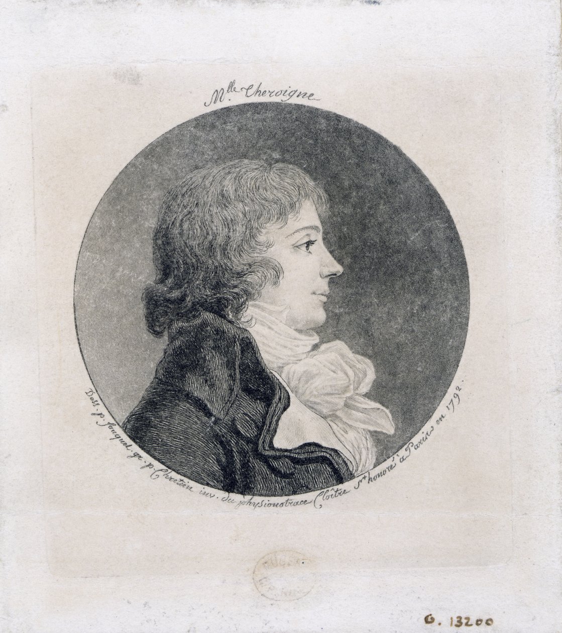 Portrét Anne-Josephe Trewagne (1762-1817) známý jako 