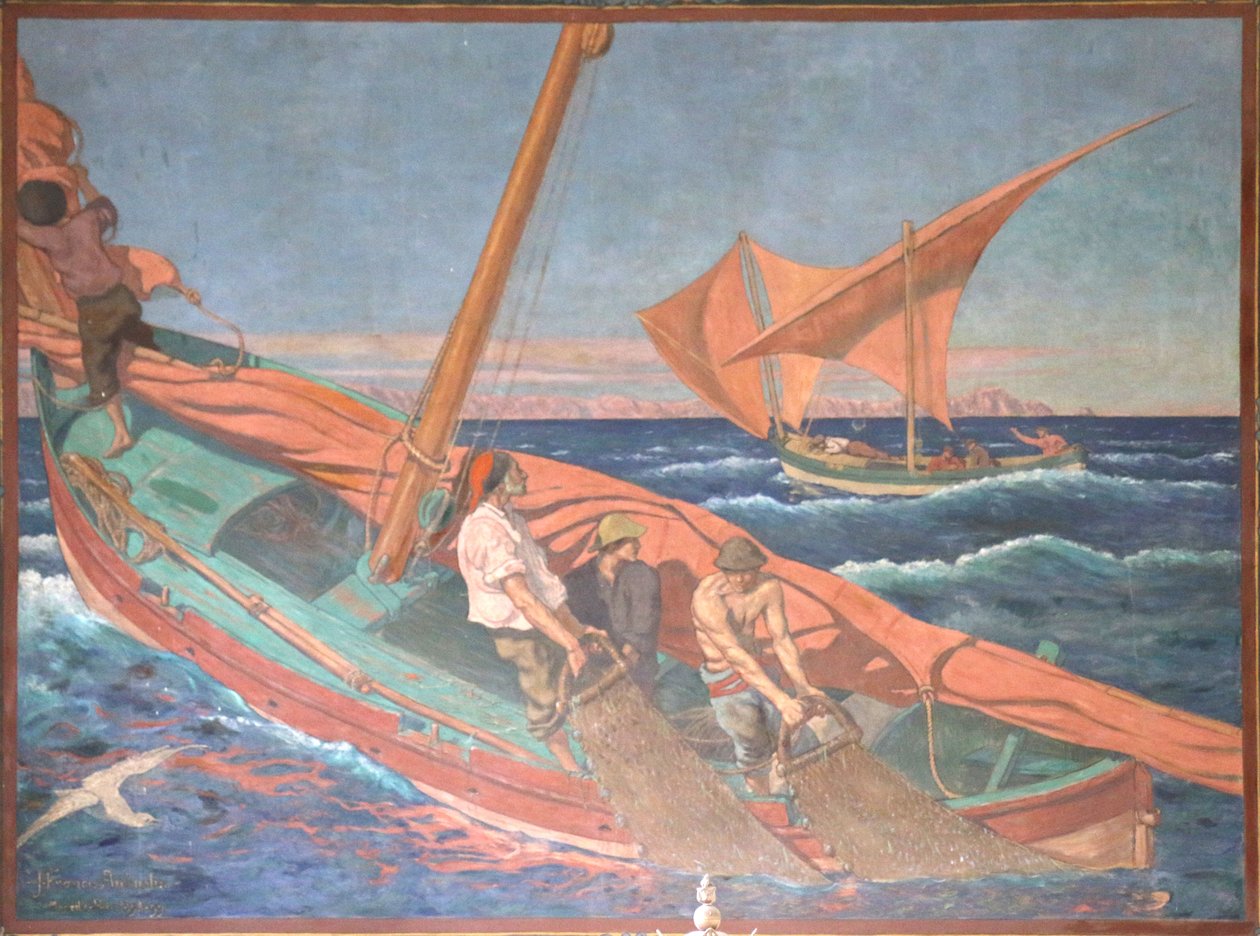 Gangui Rybaření od Jean Francis Auburtin
