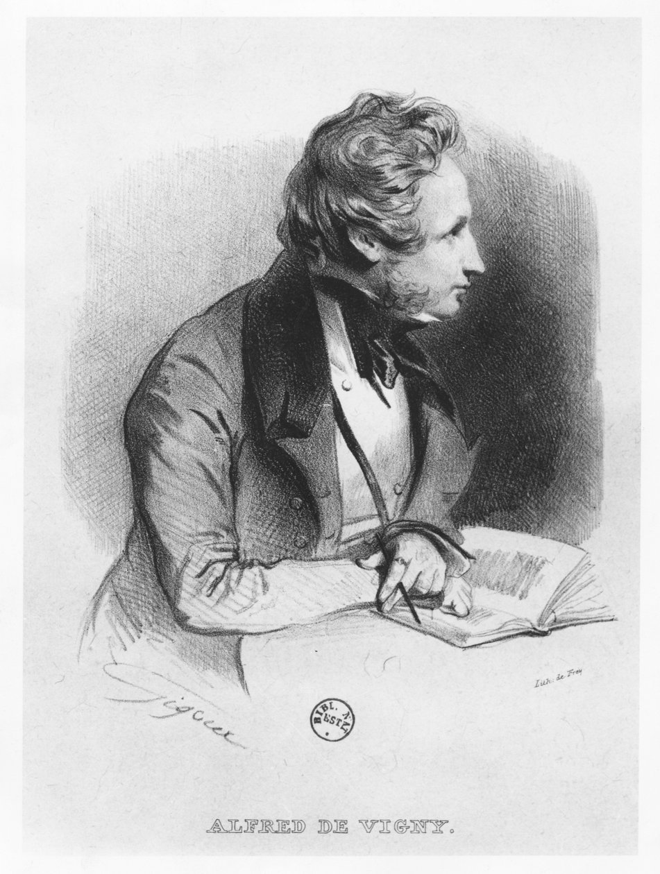 Alfred de Vigny od Jean Francois Gigoux