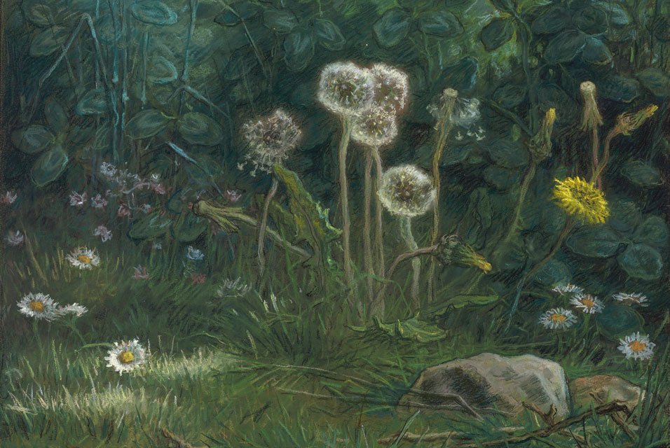 Pampelišky od Jean Francois Millet