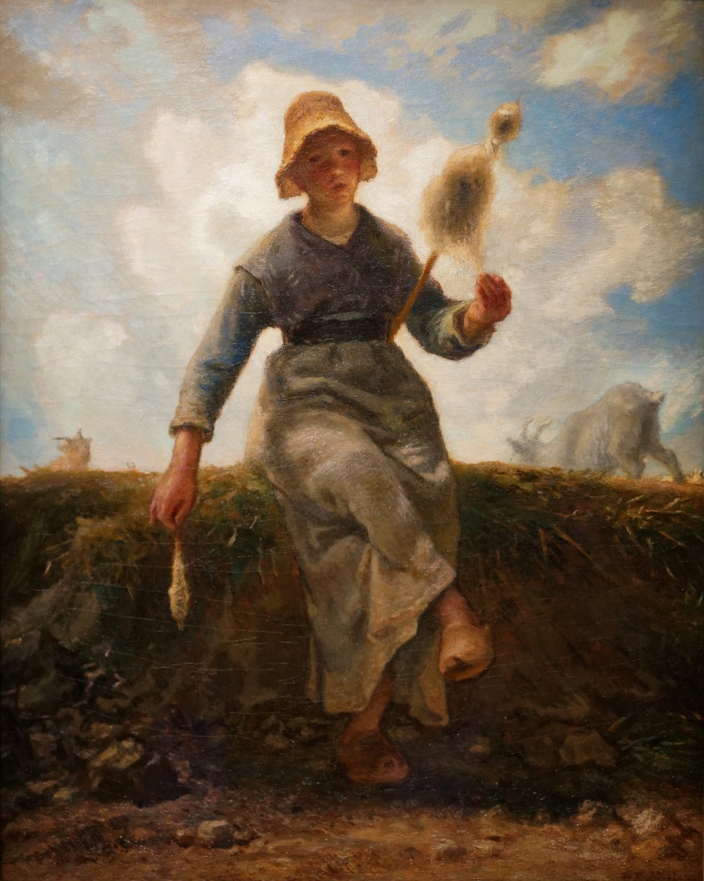 Káča, kozlíka z Auvergne od Jean Francois Millet