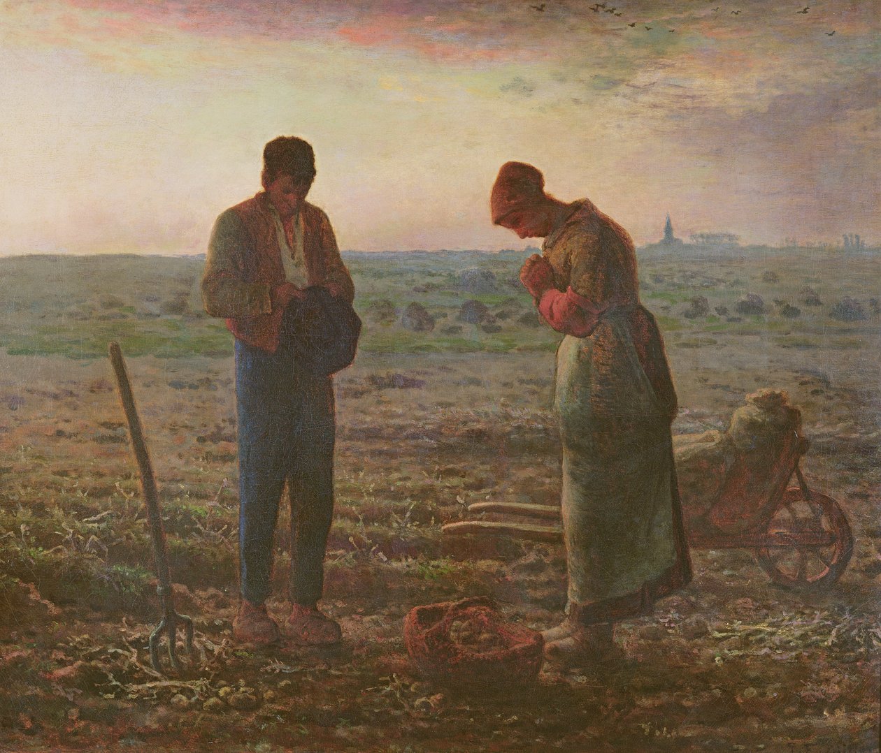 Angelus, 1857-59 od Jean Francois Millet