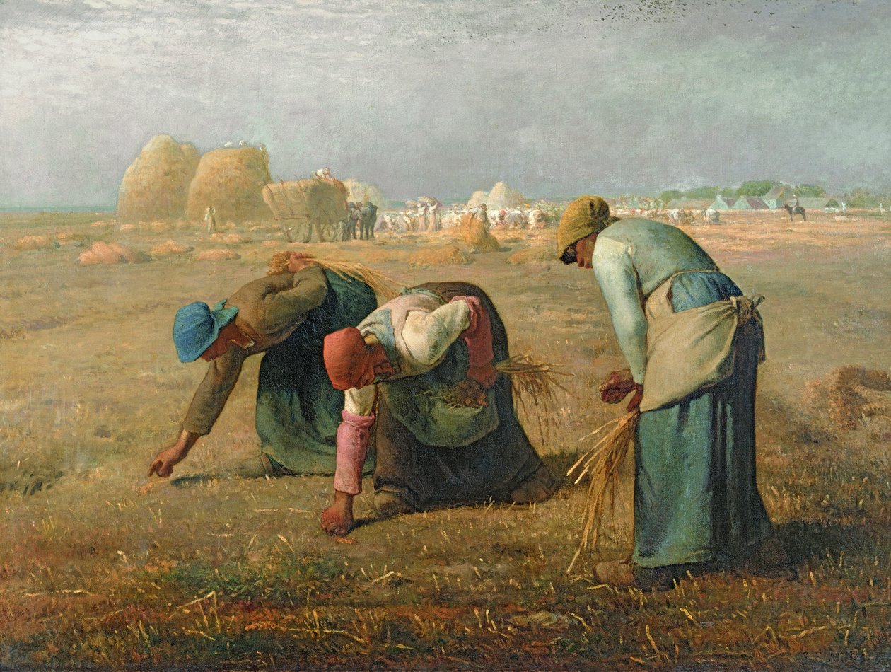 The Gleaners, 1857 od Jean Francois Millet