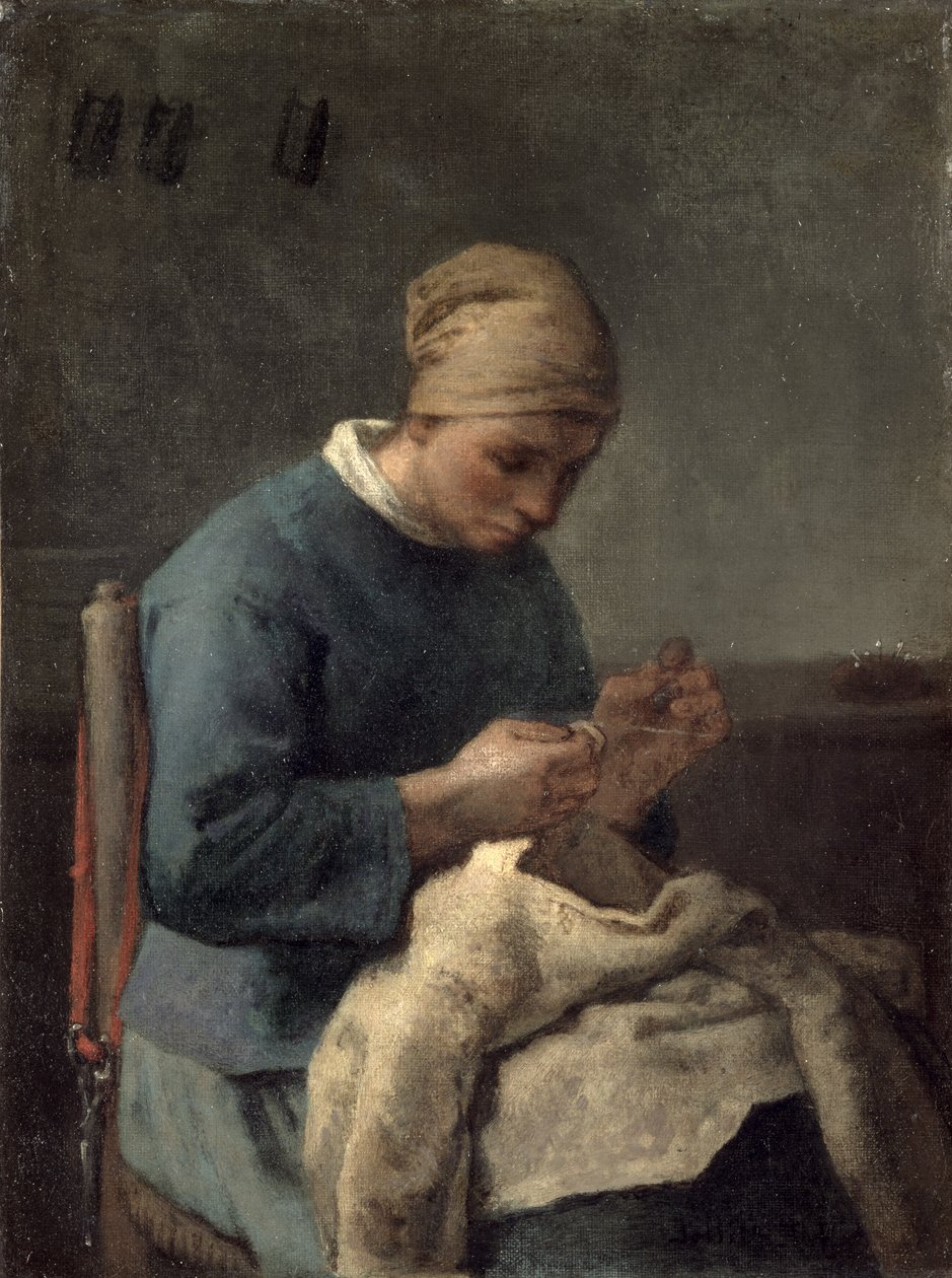 Švadlena od Jean Francois Millet