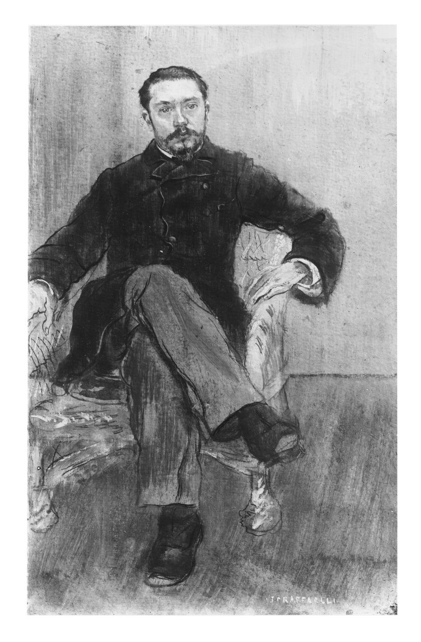 Gustave Geffroy, 1884 od Jean Francois Raffaelli