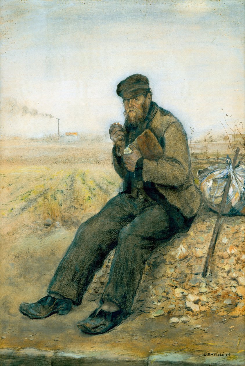Tulák od Jean Francois Raffaelli