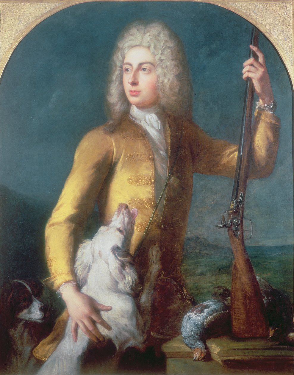 Portrét muže od Jean François de Troy