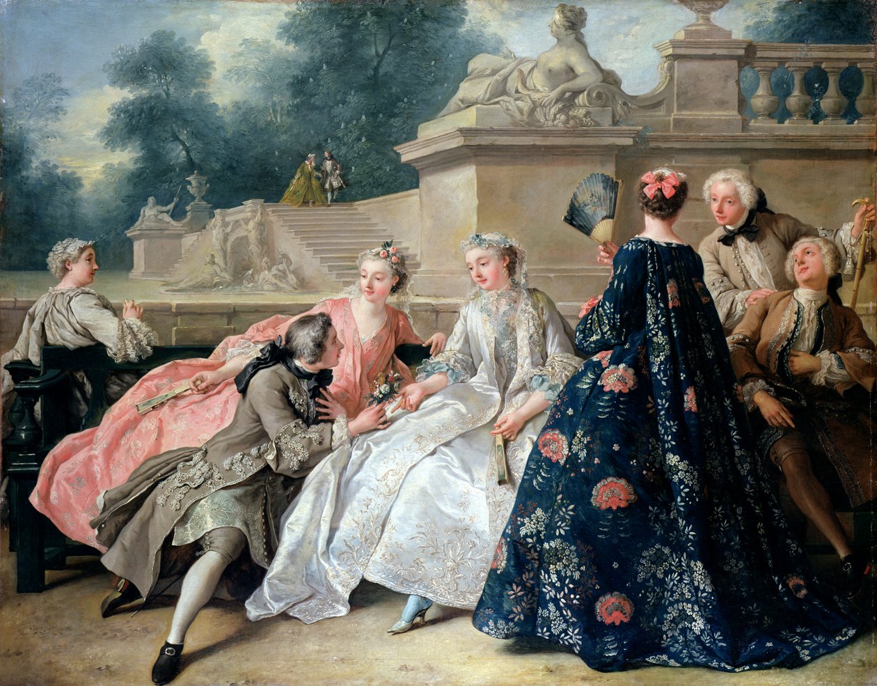 Deklarace lásky, 1731 od Jean François de Troy