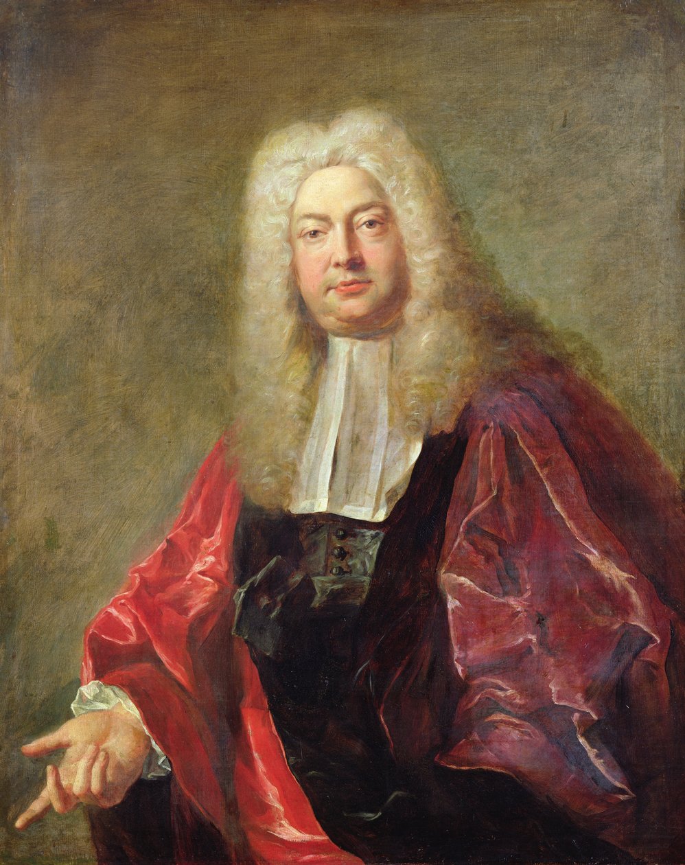 Jean Francois Bouquet, magistrát Paříže, 1724 od Jean François de Troy