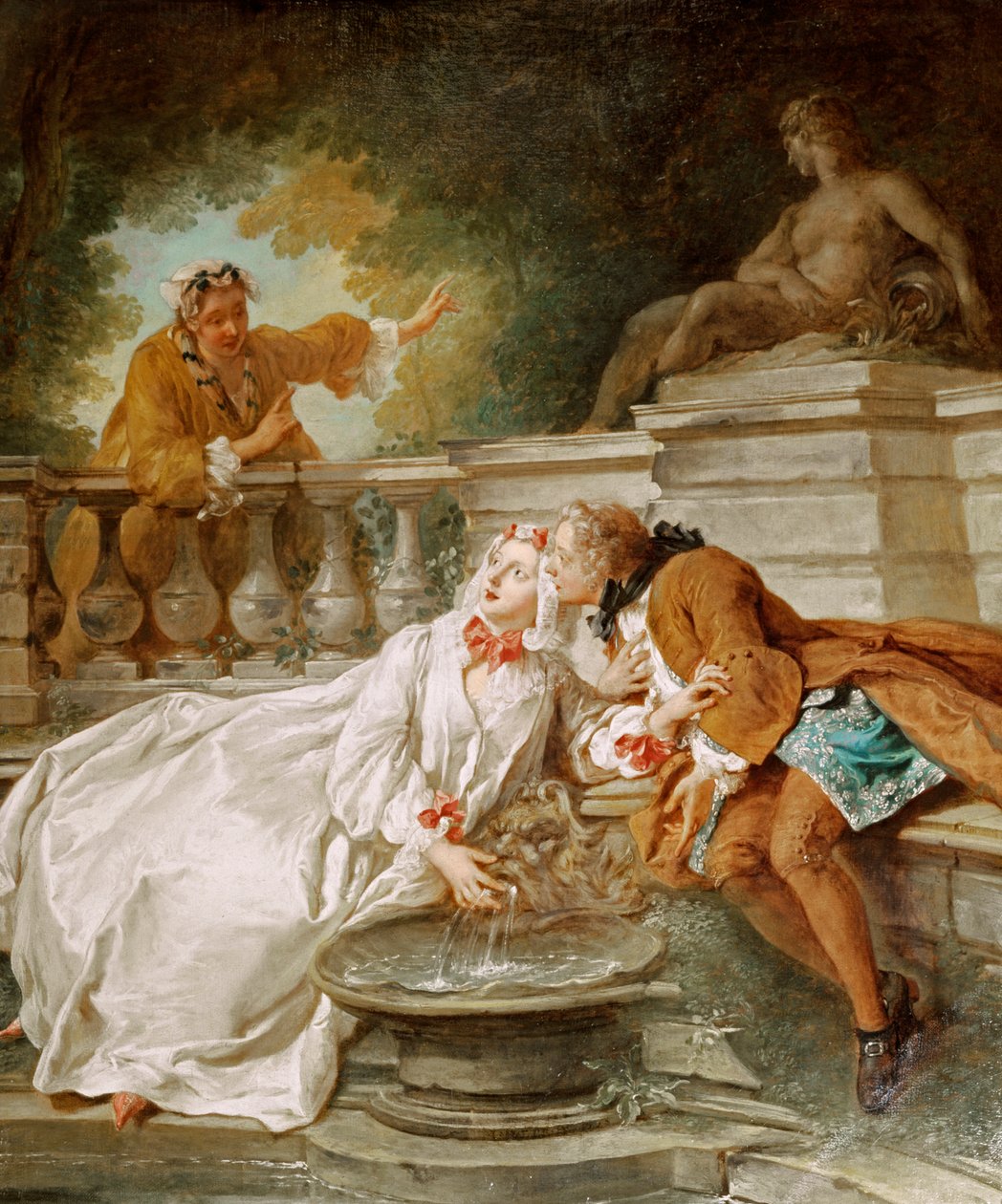 Alarm nebo La Gouvernante Fidele, 1723 od Jean François de Troy