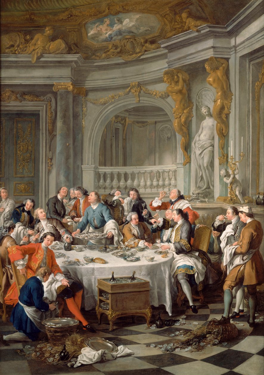 Ústřicový oběd od Jean François de Troy