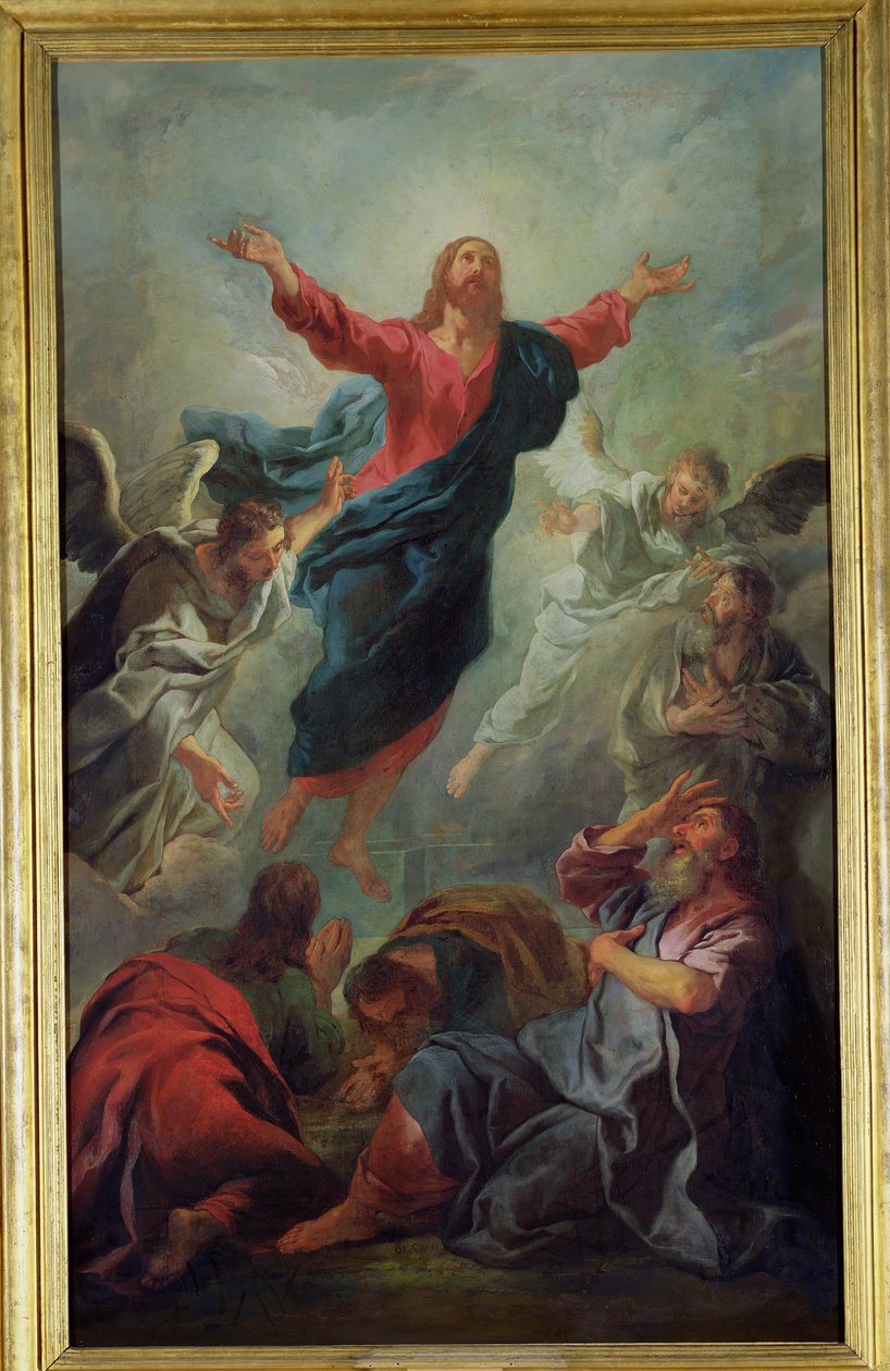 Nanebevstoupení, 1721 od Jean François de Troy