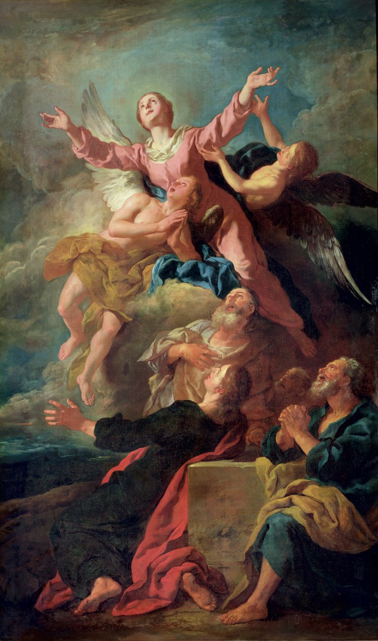 Nanebevzetí Panny Marie od Jean François de Troy
