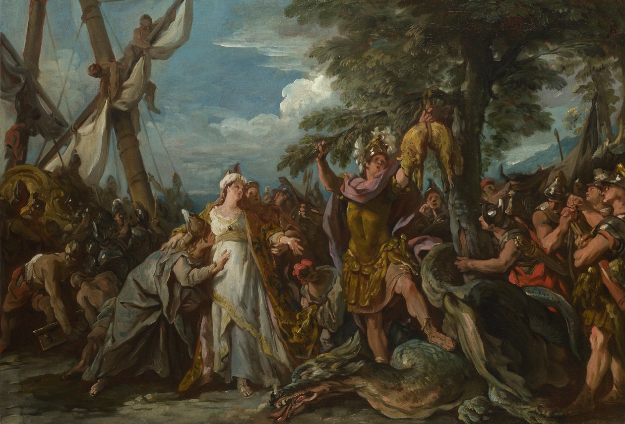 Zachycení zlatého rouna od Jean François de Troy