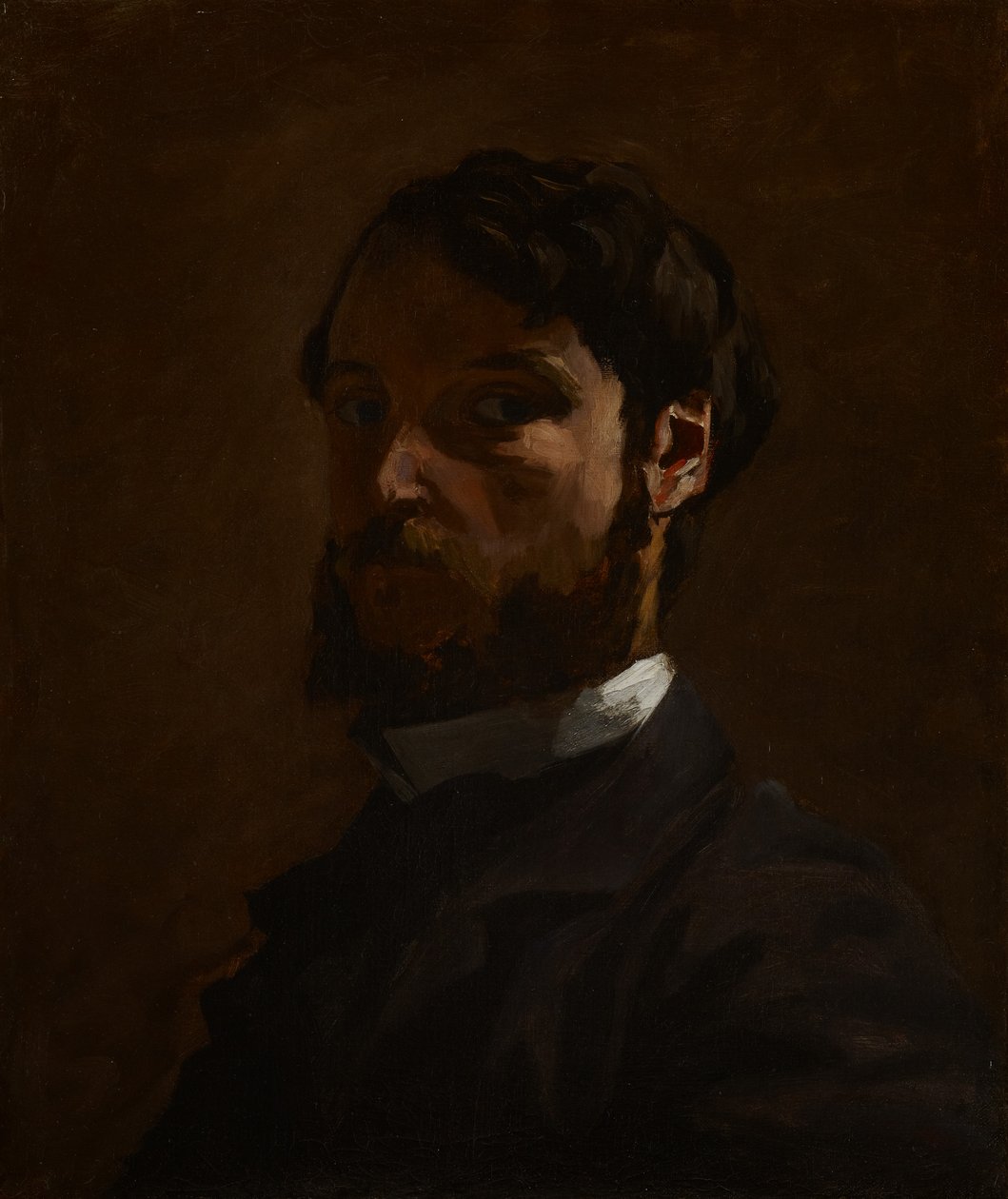 Autoportrét, 1867-68 od Jean Frederic Bazille
