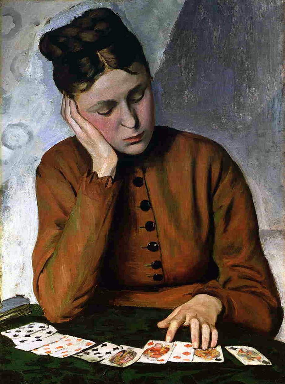 The Fortune Teller, 1869 od Jean Frederic Bazille