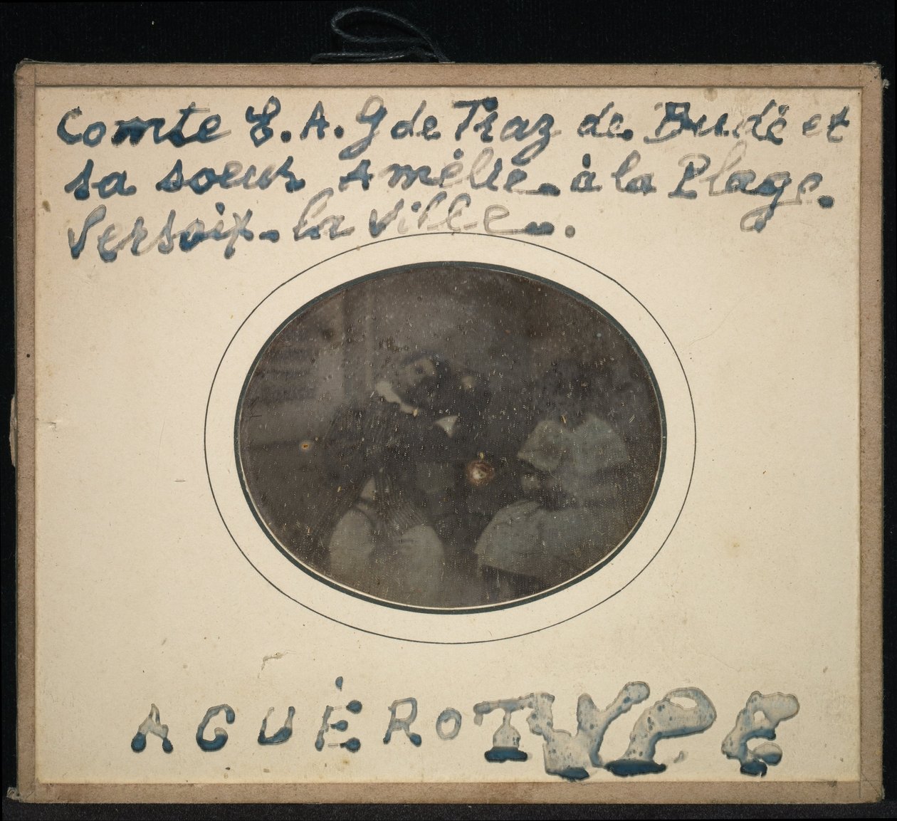 (Portrét dvou dětí), (hrabě Ernest Andre Gabriel de Traz de Budé a jeho sestra Amélie) od Jean Gabriel Eynard