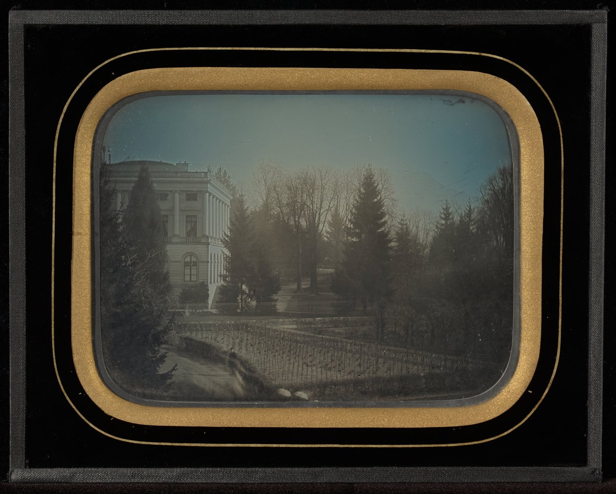 (Městský dům Jean-Gabriel Eynarda zvaný Palais Eynard, s výhledem do zahrady) od Jean Gabriel Eynard