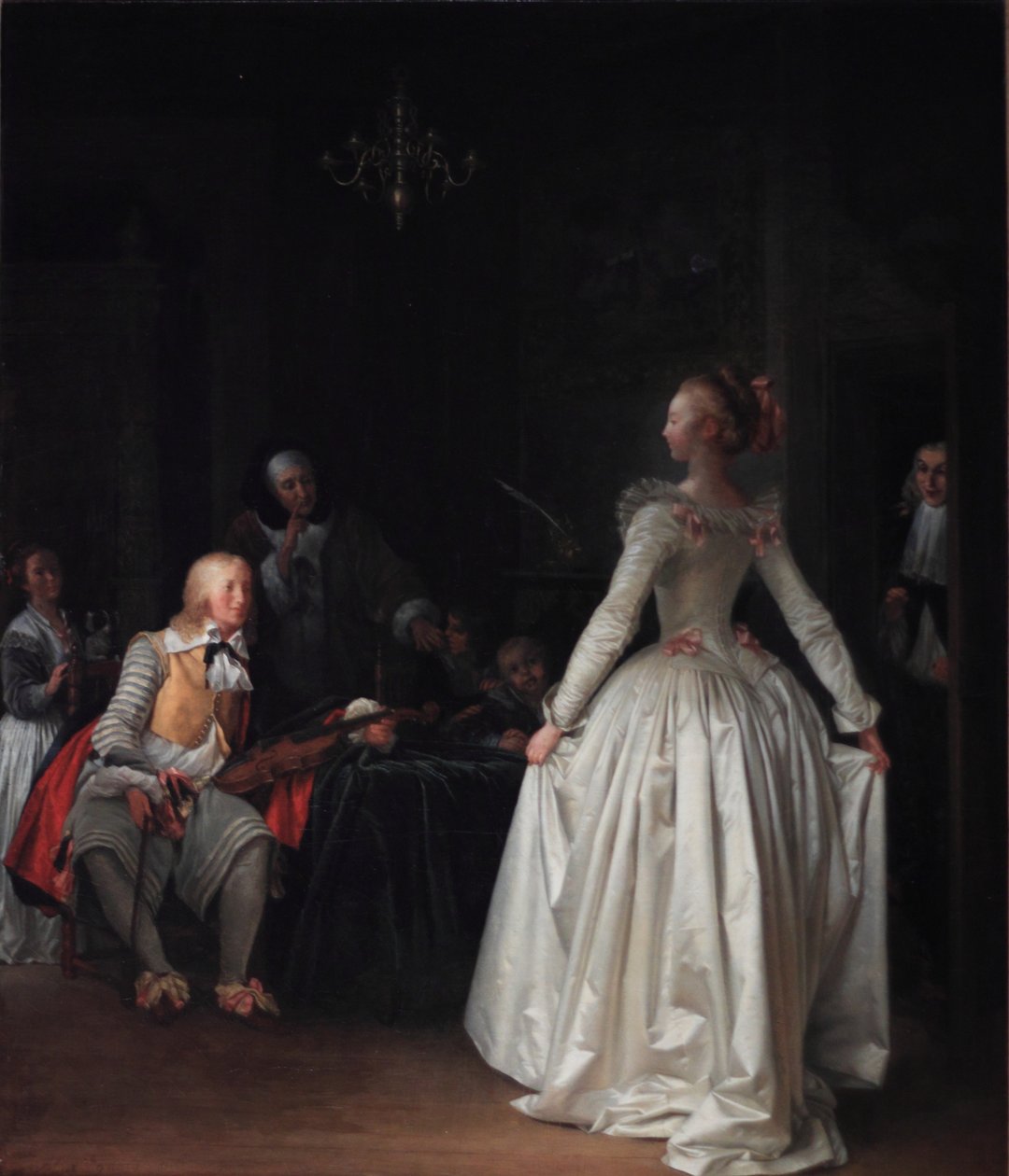 Lekce tance od Jean Honore Fragonard