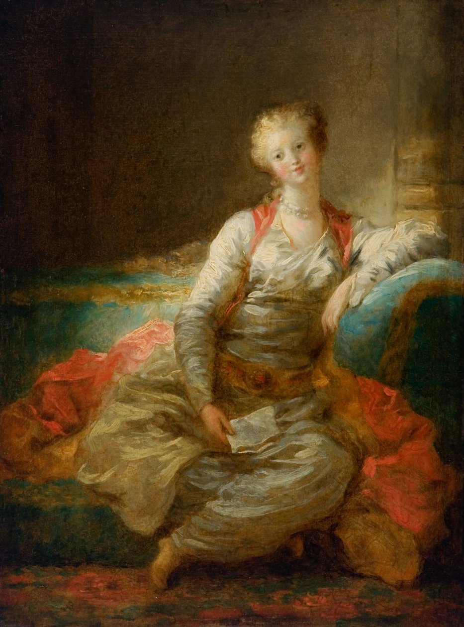 Malá sultánka od Jean Honore Fragonard