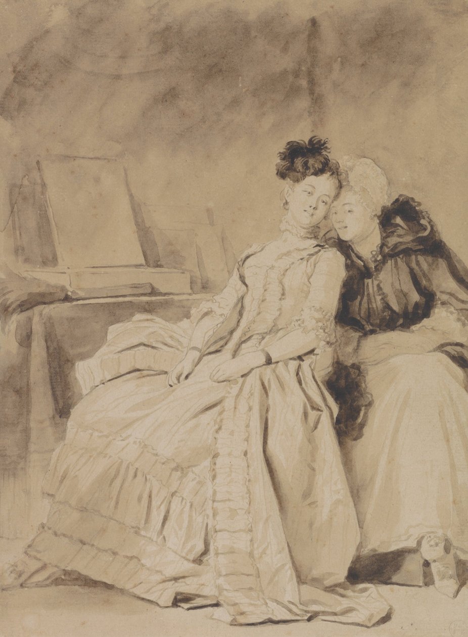Intimní konverzace od Jean Honore Fragonard