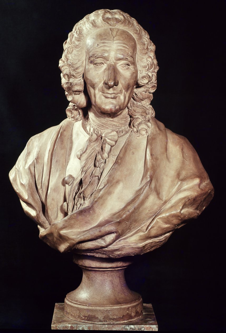 Busta Jean-Philippe Rameau (1683-1764) 1760 od Jean Jacques Caffieri