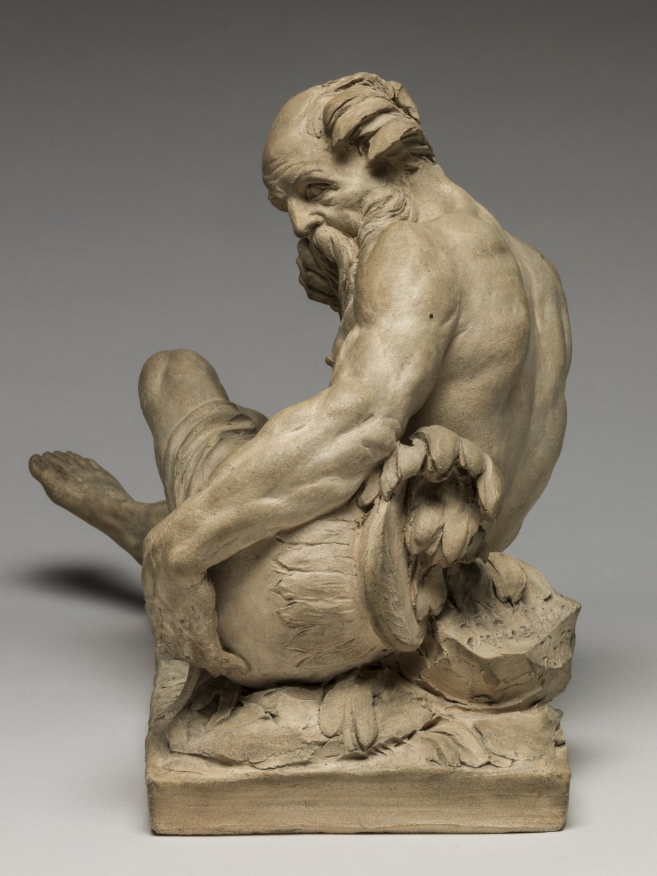 River God, 1755 (terakota) od Jean Jacques Caffieri