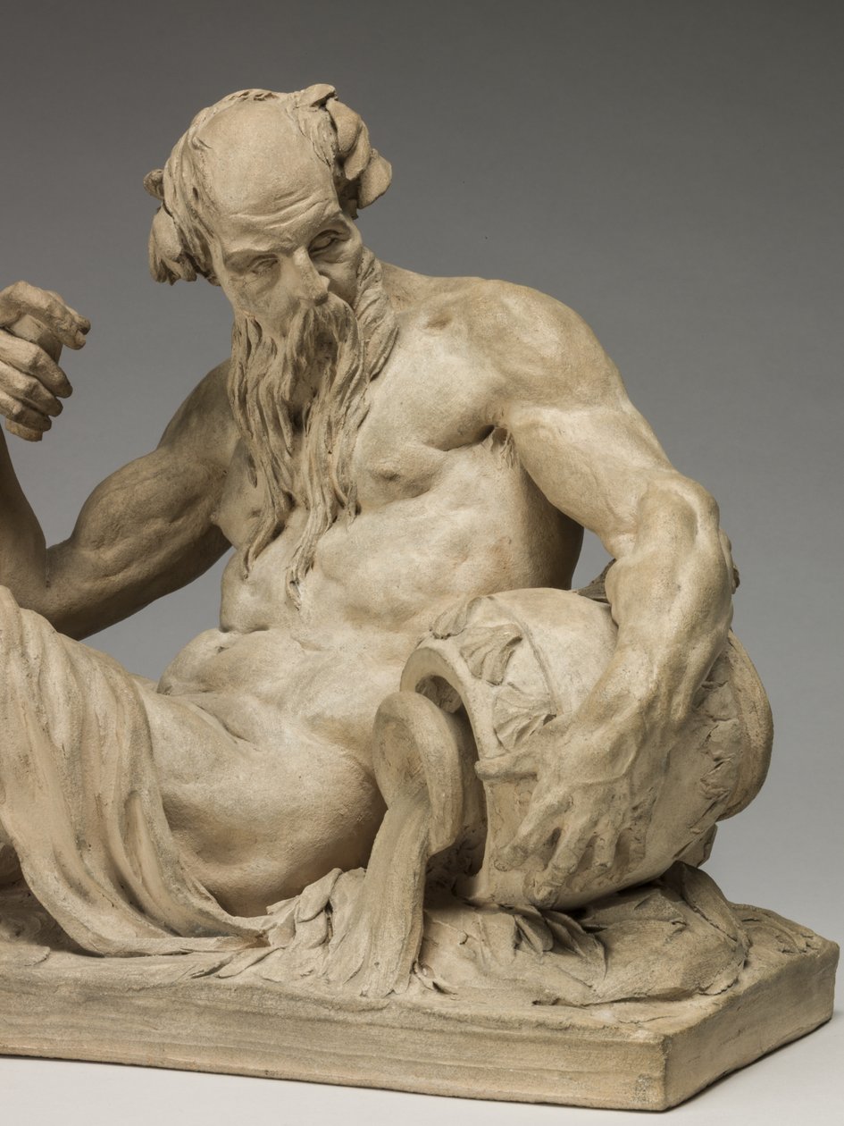 River God, 1755 (terakota) od Jean Jacques Caffieri