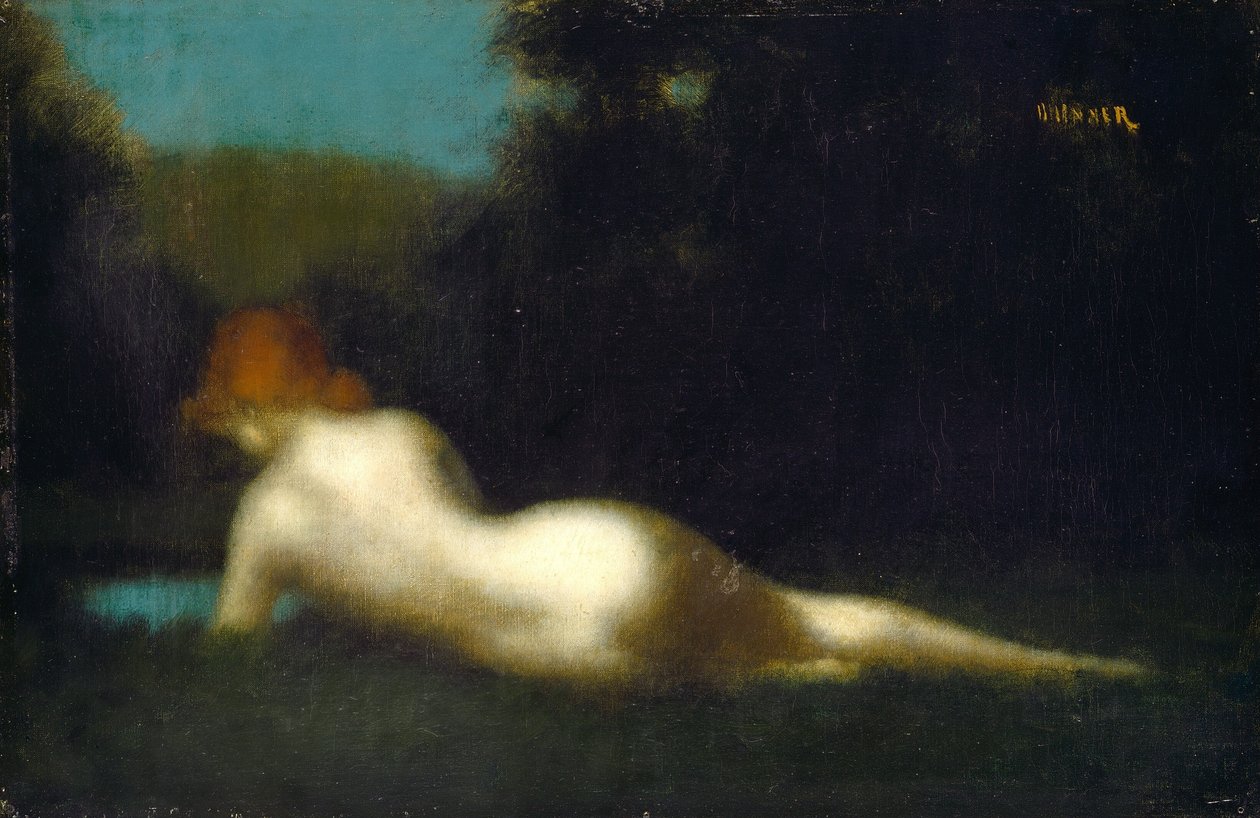 Ležící akt od Jean Jacques Henner